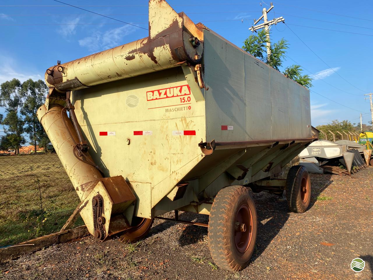 IMPLEMENTOS AGRICOLAS CARRETA BAZUKA GRANELEIRA 15000 RG Equipamentos Agrícolas OURINHOS SÃO PAULO SP